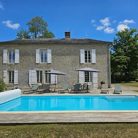 Grande Maison Renovee Avec Piscine Privee Et Parc, Ideale Pour En Famille En Dordogne - Fr-1-616-216 Tatil Evi *