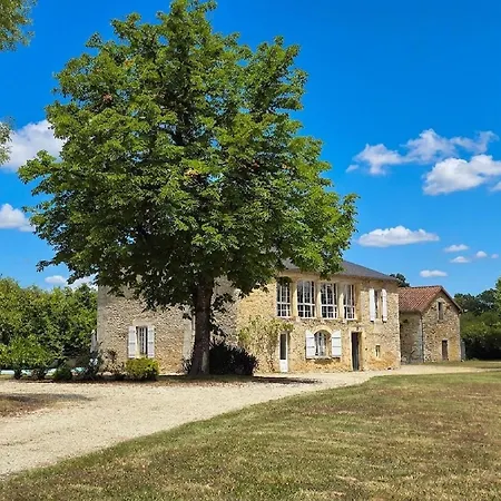 Grande Maison Renovee Avec Piscine Privee Et Parc, Ideale Pour En Famille En Dordogne - Fr-1-616-216